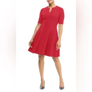 MAGGY LONDON
Elbow-length Sleeve Fit & Flare Dress In For Garden